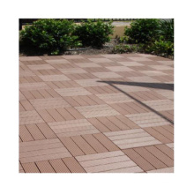 Wear-Resistant Terrace WPC DIY Floor Tile Wooden Interlock Decking Tile